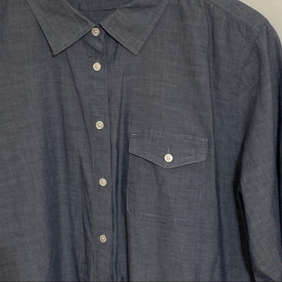 J. Crew Chambray Tunic Top - Picture 2 of 8